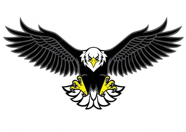 Символика Орел с расправленными крыльями