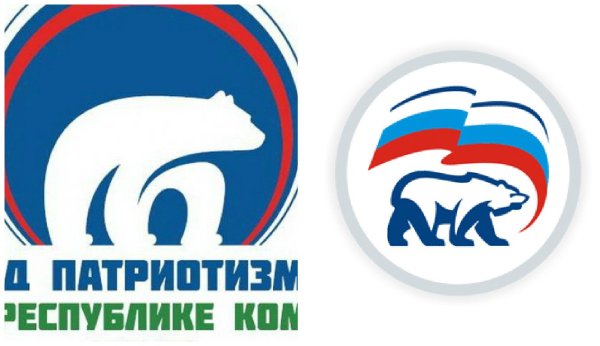Символ Единой России медведь