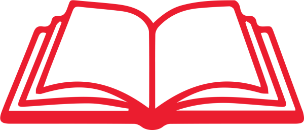 Эмблема книга на прозрачном фоне