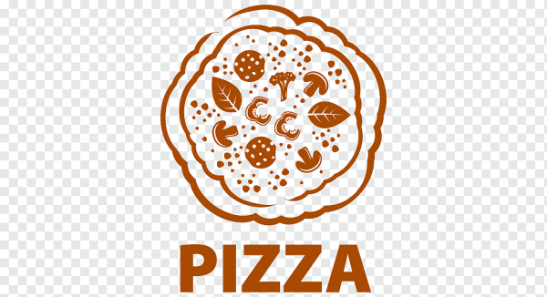 Пиццерия логотип без фона