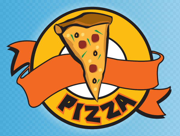 Логотип пиццерии pizza