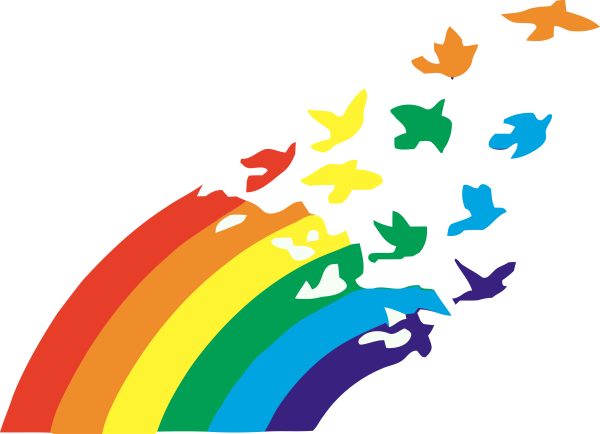 Логотип в виде радуги