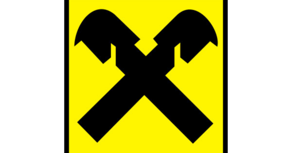 Райффайзенбанк логотип без фона