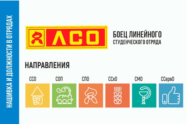 Направления студенческих отрядов