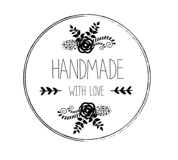 Handmade надпись для печати