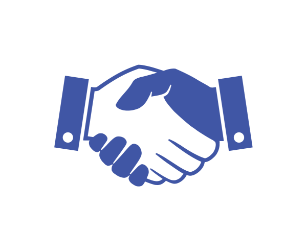 Рукопожатие значок