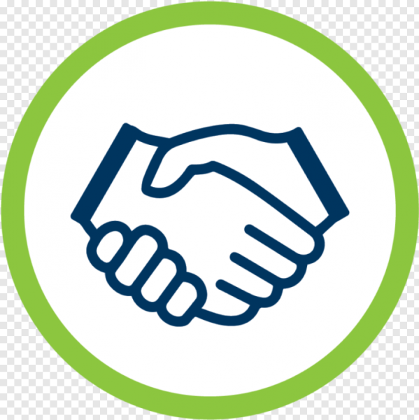 Пожатие рук иконка