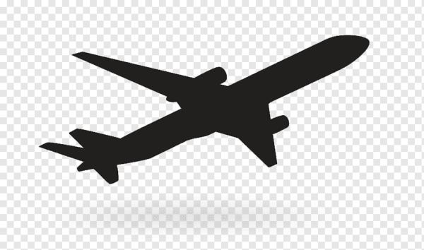 Силуэт самолета