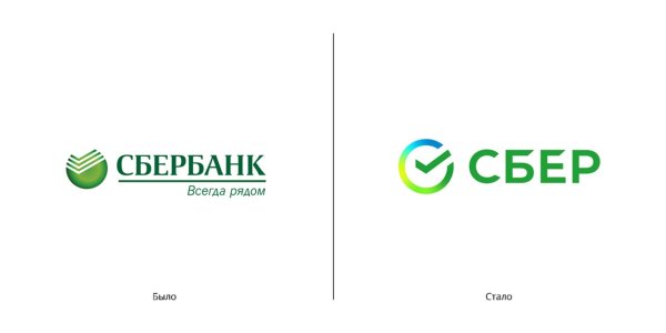 Логотип Сбера новый