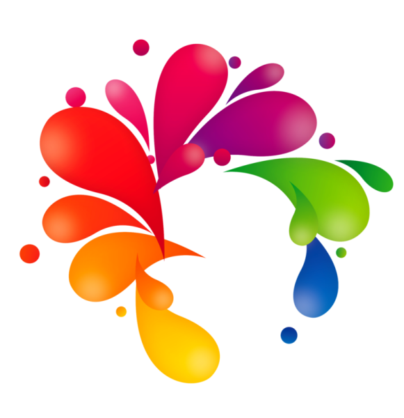 Цветные лепестки