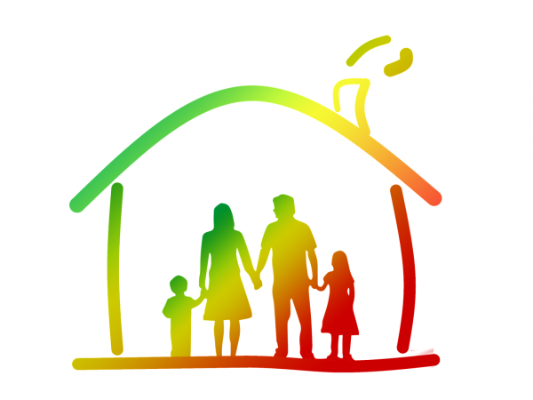 Семья без фона