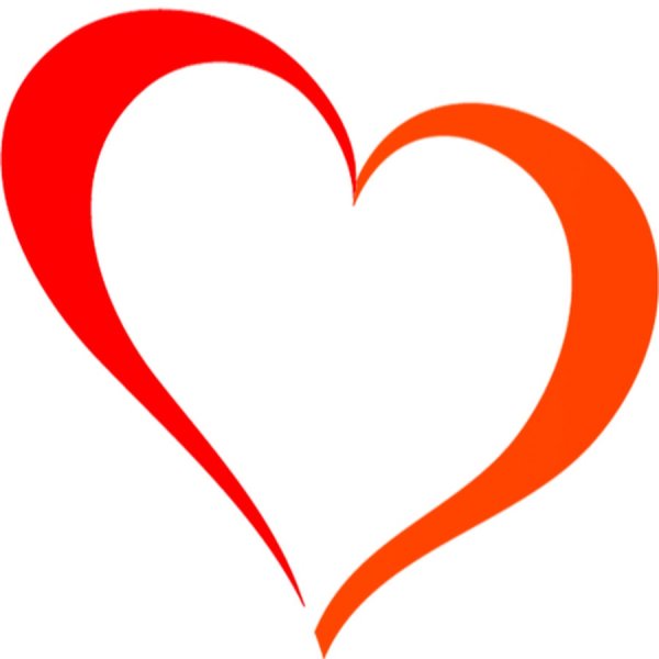 Сердце очертание