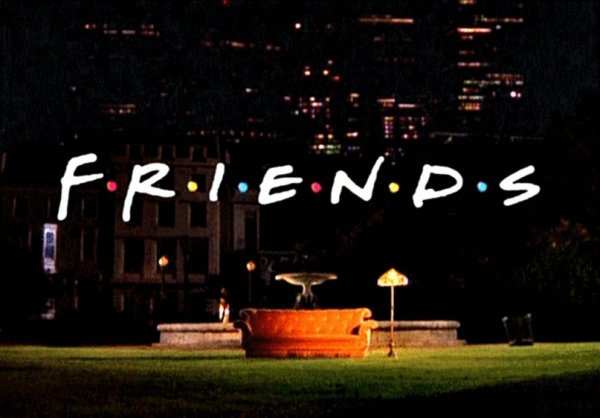 Сериал друзья надпись