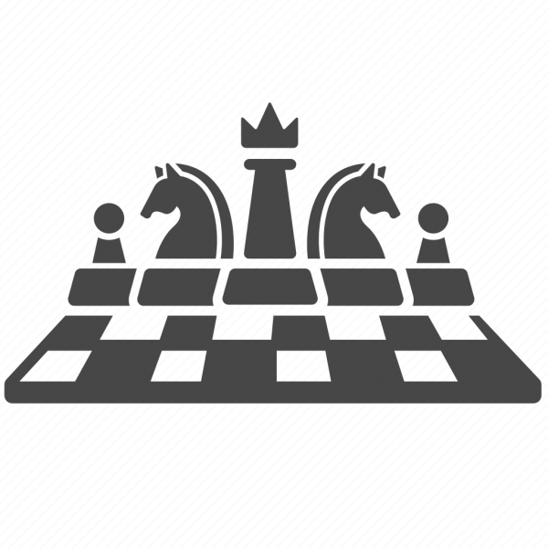 Шахматные фигуры логотип