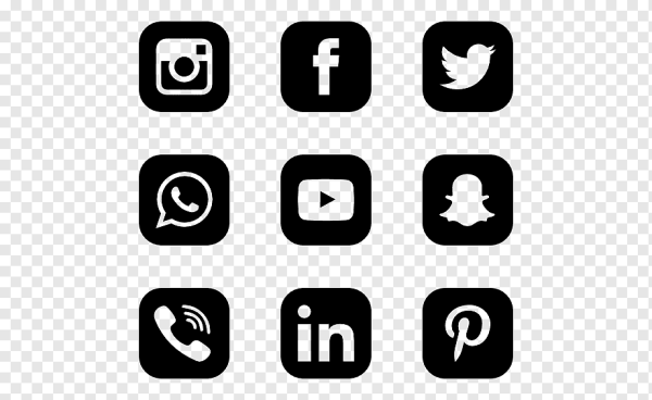 Иконки соц сетей