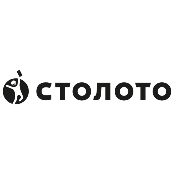 Столото логотип белый