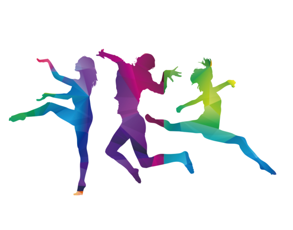 Танцы на прозрачном фоне