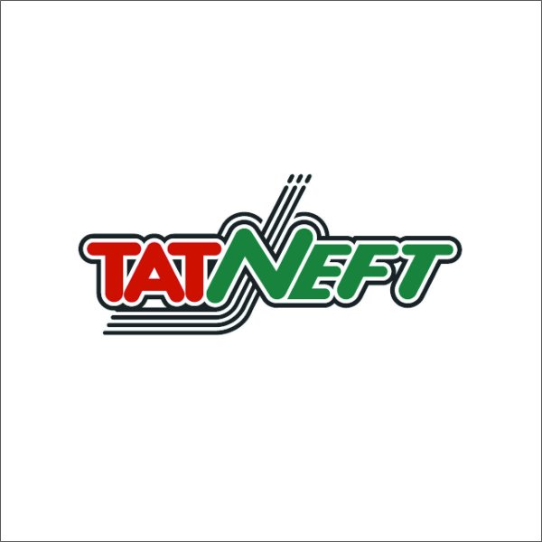 Логотип Татнефть на белом фоне