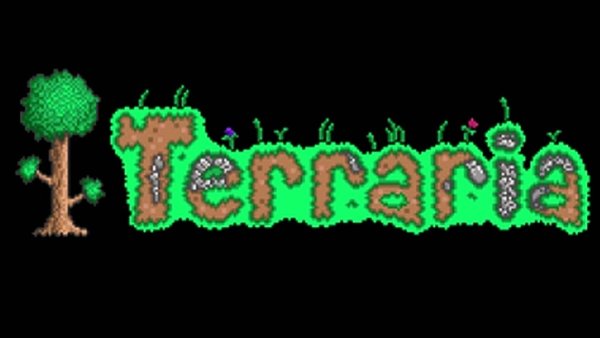 Terraria надпись