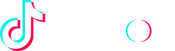 Тик ток логотип на белом фоне