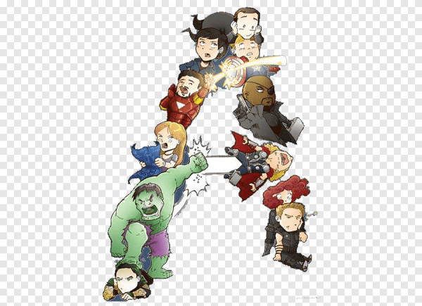 Стикеры анимации Мстители