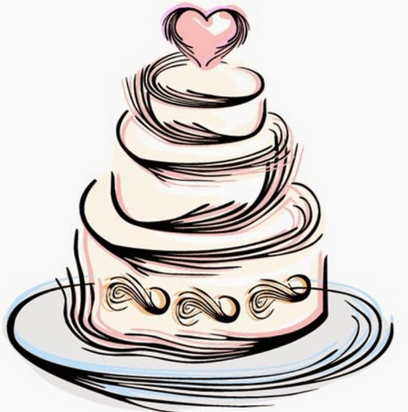 Тортик мультяшный для визитки