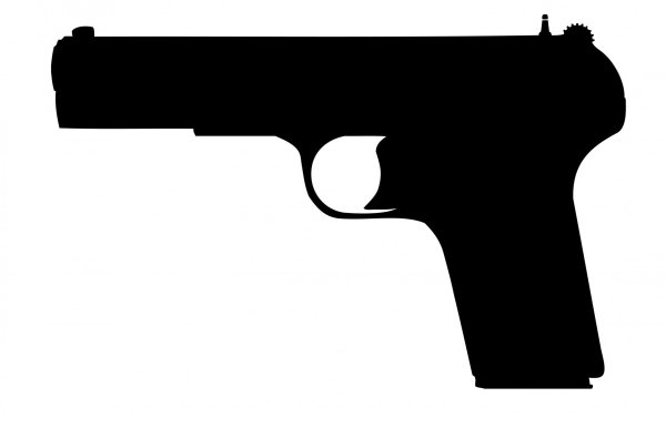 Пистолет силуэт