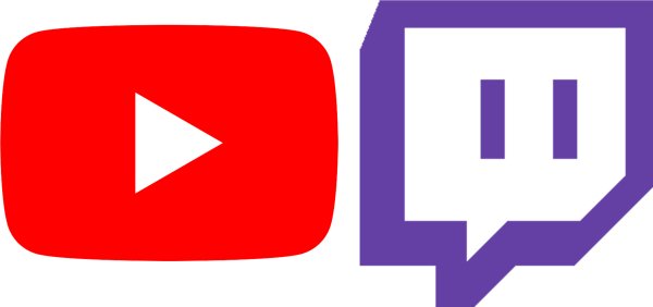 Значок ютуба для Твича