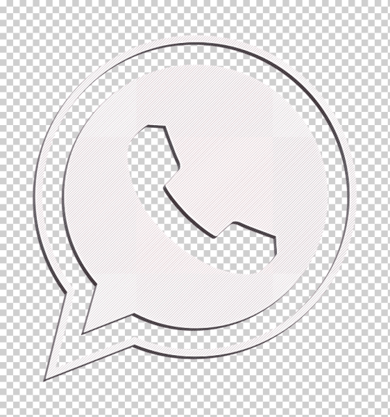 Иконка ватсап белая