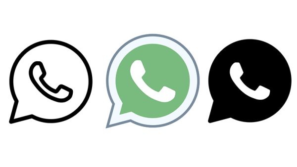 Иконка телефона и ватсапа