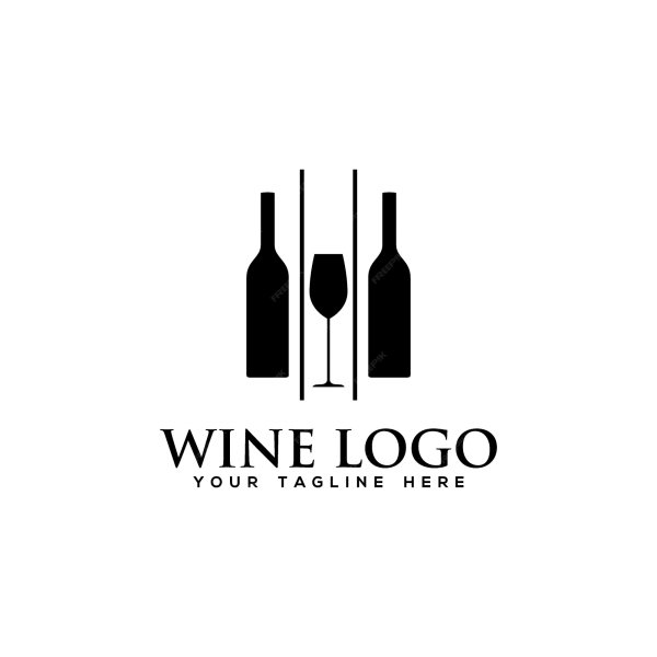 Логотип вина