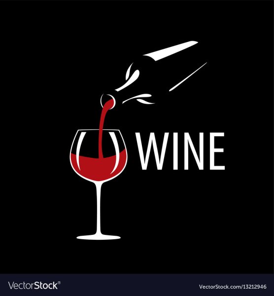 Логотип вина