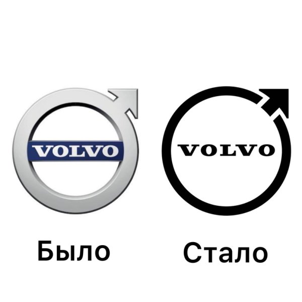 Новый логотип Вольво