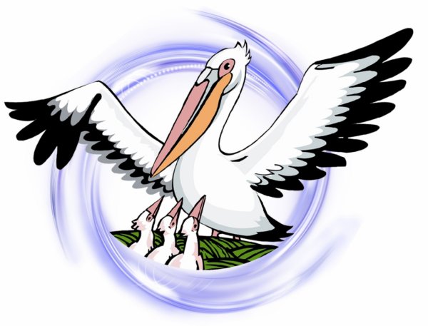 Пеликан учитель года эмблема