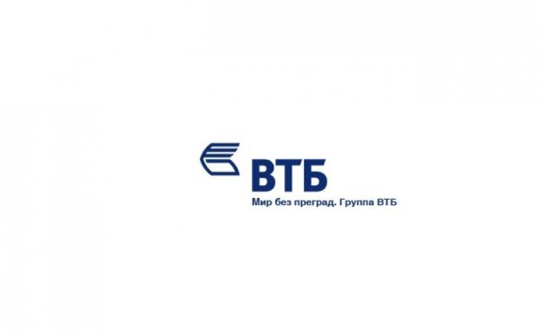 ВТБ банк логотип без фона