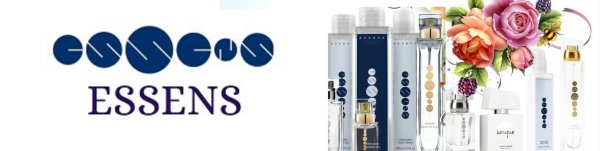 Духи Essence на прозрачном фоне