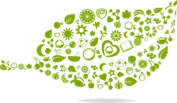 Здоровый образ жизни зеленый