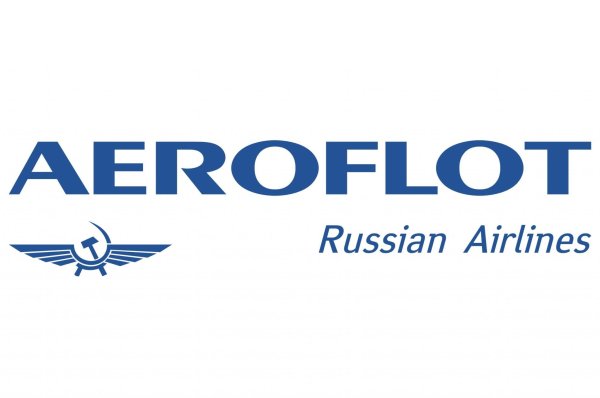 Аэрофлот логотип на прозрачном фоне
