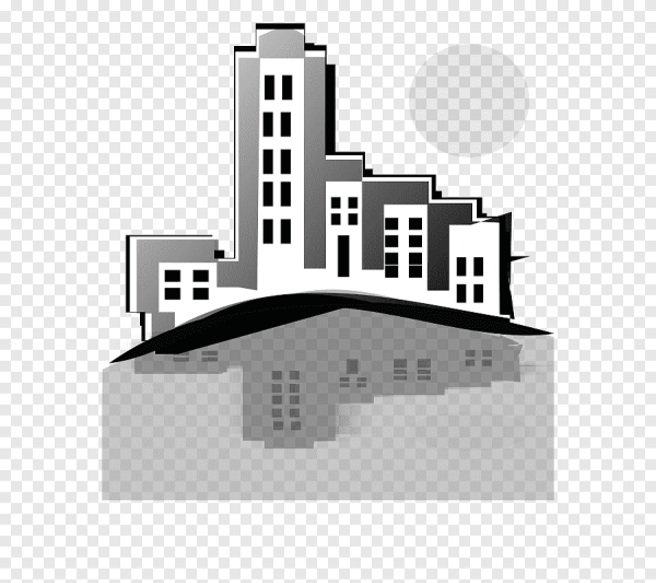 Многоэтажный дом векторный