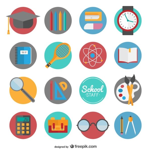 Символика школьных предметов