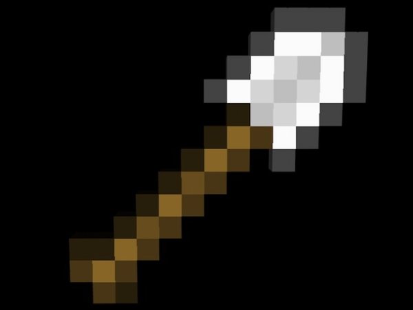 Лопата из МАЙНКРАФТА без фона