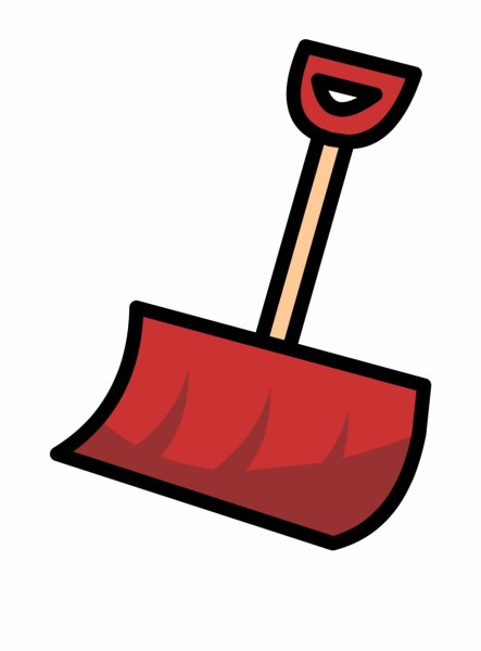 Нарисовать лопату