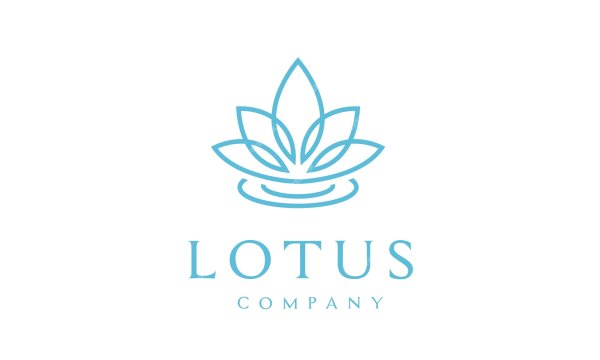 Лотос логотип и фирменный стиль