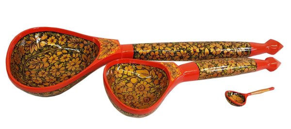 Семеновская ложка Хохлома