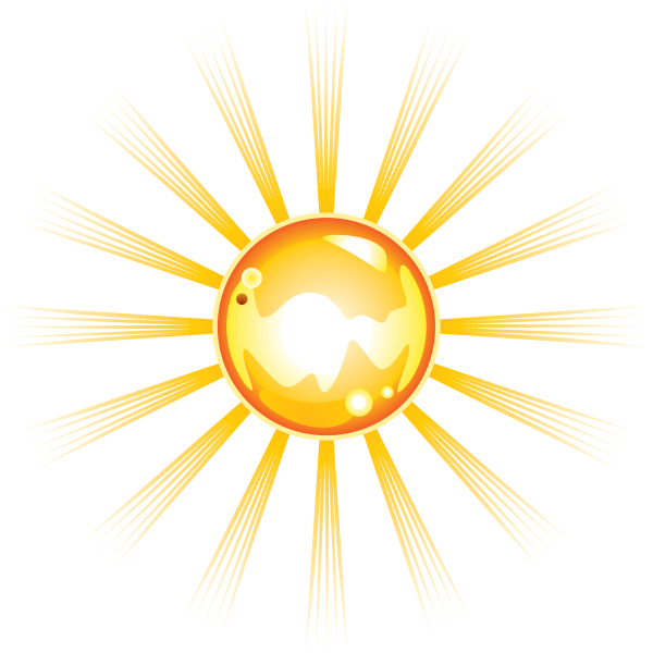 Лучи солнца