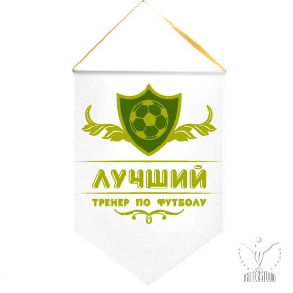 Лучший тренер по футболу надпись
