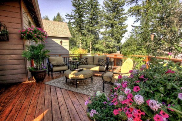 Красивая дача