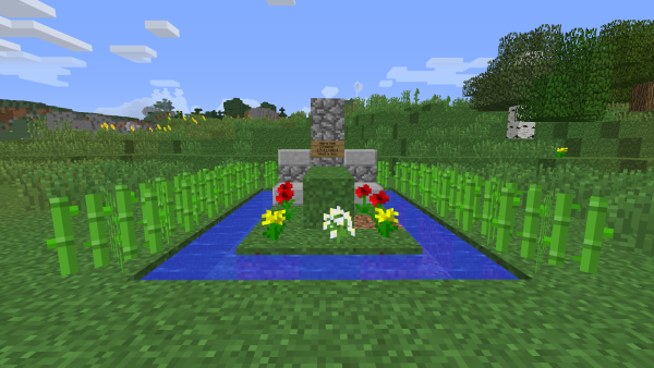 Зеленый лук майнкрафт