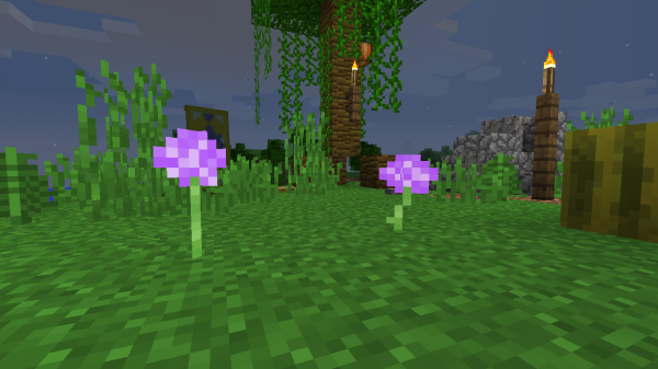 Лук в МАЙНКРАФТЕ цветок