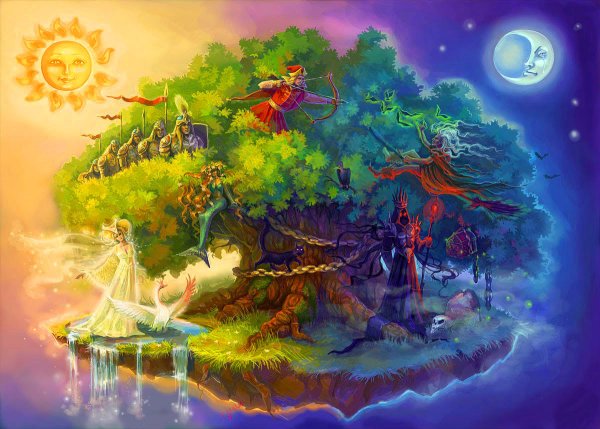 Пушкин а.с. "у Лукоморья дуб зеленый..."